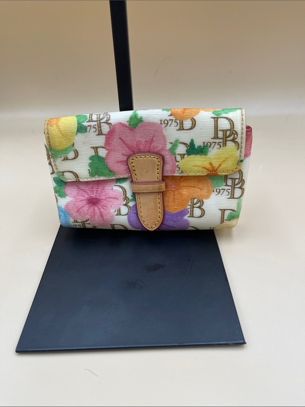 Dooney & Bourke Floral Buckle Pouch